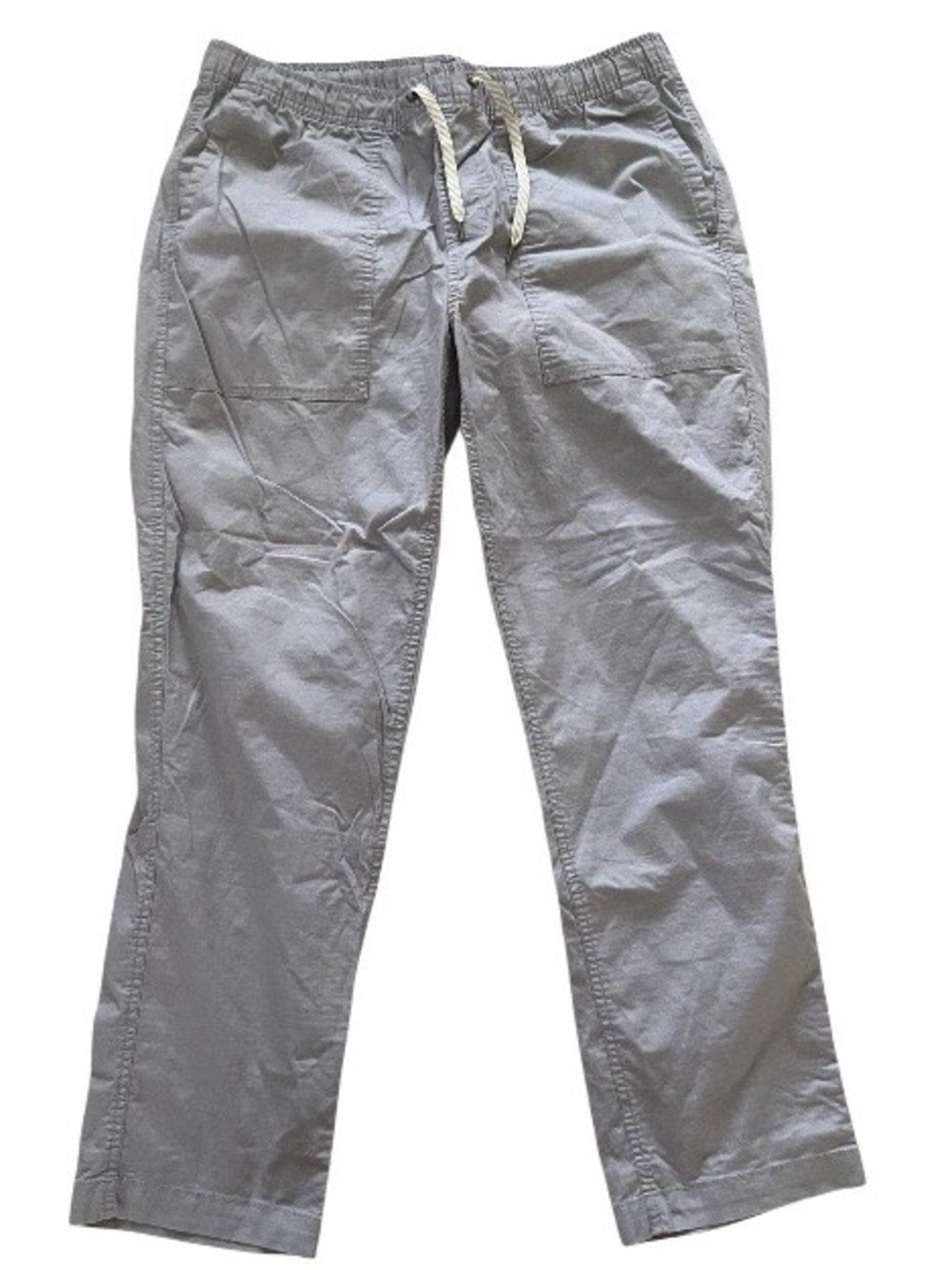 Vuori Vintage Ripstop Pull on Elastic wait pants size XL in Gray, new S#V 461